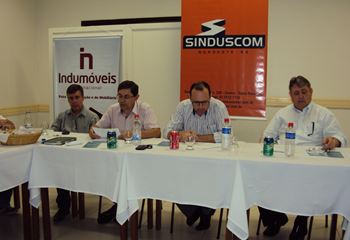 Reunião mensal Sinduscom Noroeste RS - Outubro/2015