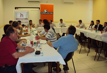 Reunião mensal Sinduscom Noroeste RS - Outubro/2015