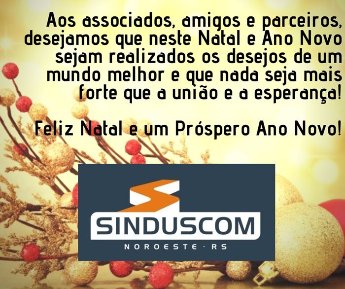 Feliz Natal e Próspero 2019!